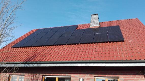 Photovoltaikanlage in Langenberg
